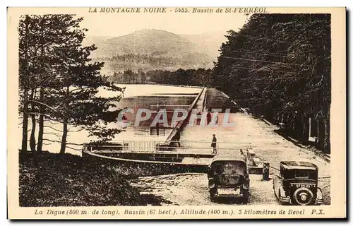 Saint Ferreol - La Digue - Bassin - Automobile - Ansichtskarte AK