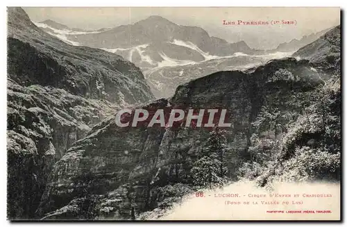 Luchon - Cirque d&#39Enfer - Fond de a Vallee du Lys - Cartes postales