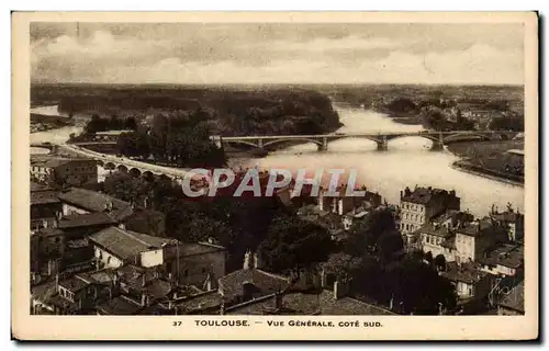 Toulouse - Vue Generale - Cote Sud Cartes postales