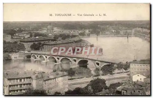 Toulouse - Vue Generale - Cartes postales