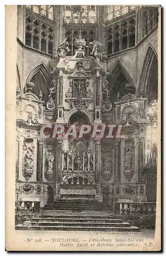 Toulouse - Eglise Saint Etienne - Cartes postales