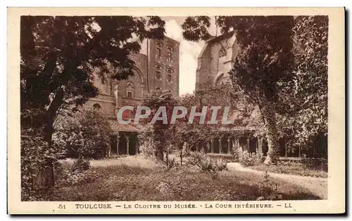 Toulouse - Le Cloitre du Musee des Augustins - La Cour - Ansichtskarte AK