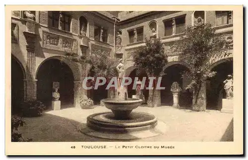 Toulouse - Le Petit Cloitre du Musee - Cartes postales