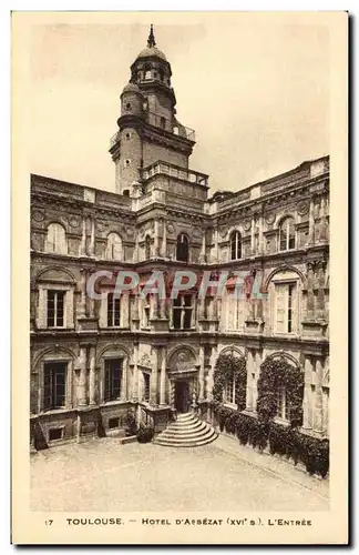 Toulouse - Hotel d&#39Assezat - L&#39Entree - Cartes postales