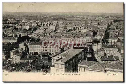 Toulouse - Vue a vol d&#39oiseau - Cartes postales