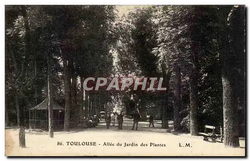 Toulouse - Allee du Jardin des Plantes - Ansichtskarte AK