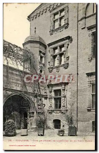 Toulouse - Cour de l&#39Hotel de LAsbordes ou du vieux raisin - Ansichtskarte AK