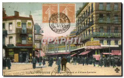 Toulouse - Carrefours Bayard et d&#39Alsace Lorraine - Cartes postales