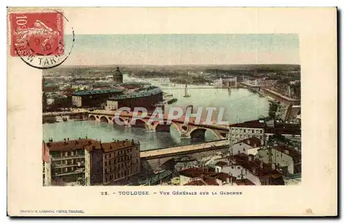 Toulouse - Vue Generale sur la Garonne - Cartes postales