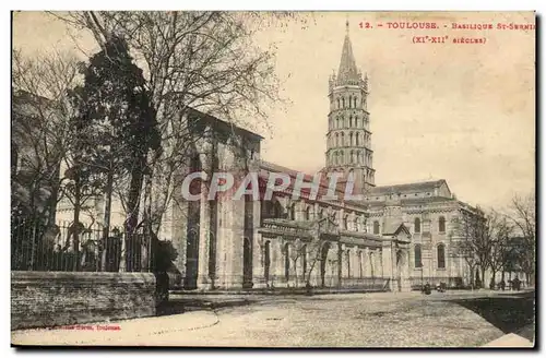 Toulouse - Basiique Saint Sernin - Ansichtskarte AK