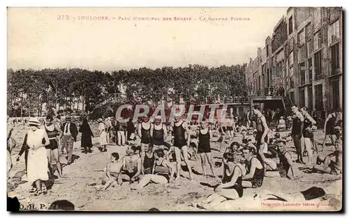 Toulouse - Parc Municipal des Sports - La Grande Piscine Cartes postales