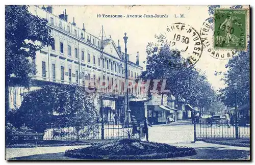 Toulouse - Avenue Jean Jaures Ansichtskarte AK