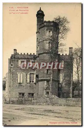 Toulouse - Hotel de Roquette Ansichtskarte AK