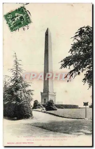 Toulouse - La Colonne Ansichtskarte AK