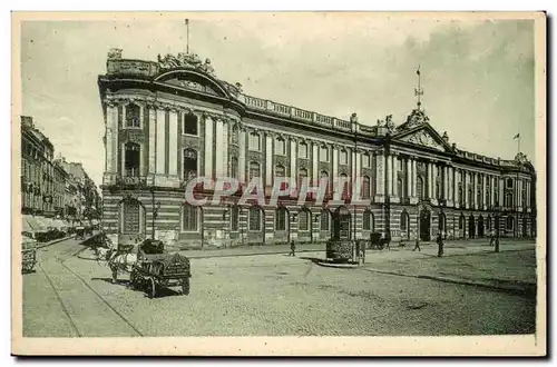 Toulouse - Le Capitole - cheval - horse Ansichtskarte AK