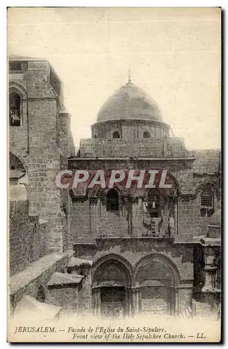 Israel - Jerusalem - Facade de L&#39Eglise Saint Sepulcre - Front View of the Holy Sepulchre Church