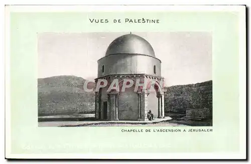 Israel - Jerusalem - Vues de Palestine - Chapele de l&#39Ansencion a Jerusalem - Cartes postales