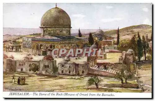 Israel - Jerusalem - The Dome of the Rock - Mosque of Omar - Cartes postales
