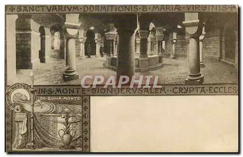 Israel - Jerusalem - Monte Sion - Crypta Eccles Cartes postales