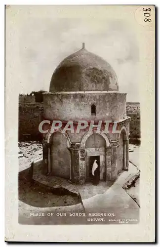 Israel - Jerusalem - Place of our Lords Ascension - Olivet Cartes postales