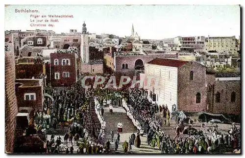 Israel - Bethlehem - Le Jour de Noel - Christmas Day Cartes postales