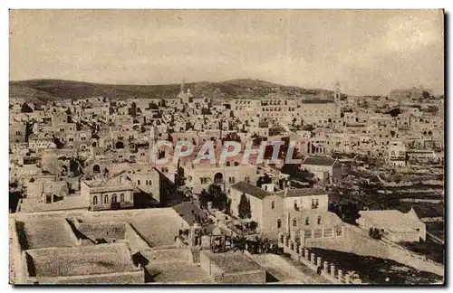 Israel - Bethlehem - Bethleem en plein soleil Ansichtskarte AK