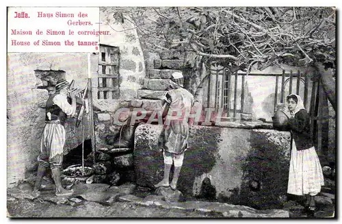 Israel - Jaffe - Maison de Simon le Corroigeur - House of Simon the tanner - Cartes postales