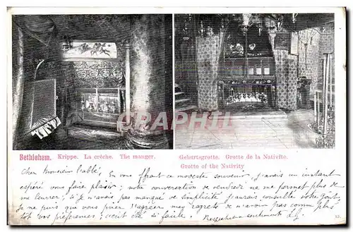 Israel - Bethlehem - Krippe - La Creche - The Manger - Cartes postales