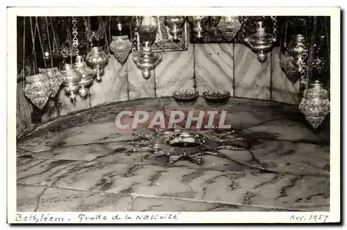 Israel - Bethlehem - Grotte de la Nativite - Cartes postales