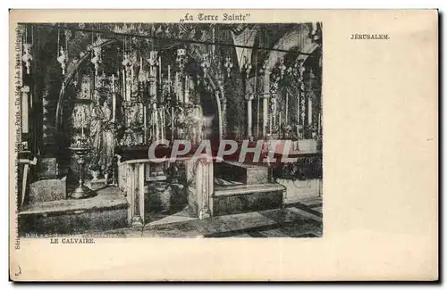 Israel - Jerusalem - La Terre Sainte - Le Calvaire - Cartes postales