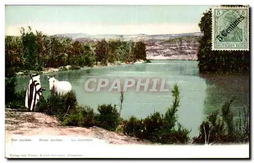 Israel - River Jordan - Le Jourdain - The Jordan - cheval - horse - Cartes postales