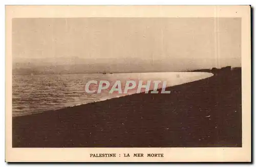 Israel - Palestine - La Mer Morte - The Dead Sea - Todes Meer - Ansichtskarte AK