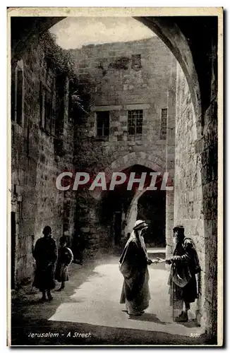 Israel - Jerusalem - A Street - Cartes postales