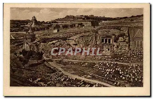 Israel - Jerusalem - Vallee de Josaphat - - Cartes postales