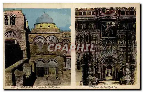 Israel - Jerusalem - Church of the Holy Sepulchre - Saint Sepulcre - Cartes postales