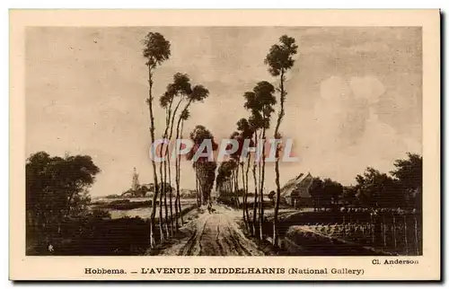 Israel - Hobbema - L'Avenue de Middelharnis - Cartes postales