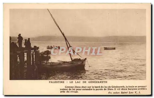 Palestine - Le Lac de Genezareth - Cartes postales