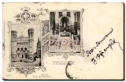 Lyon - Souvenir de Lyon - Ansichtskarte AK