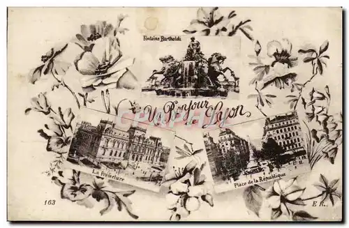 Lyon - Bonjour Lyon - Souvenir - Cartes postales