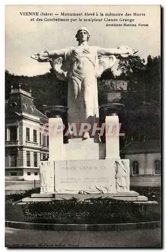 Vienne - Monument eleve a la Memoire des Morts - Cartes postales