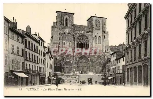 Vienne - La Place Saint Maurice - Cartes postales