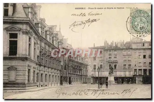 Grenoble - Place St Andre - Palais de Justice - Cartes postales