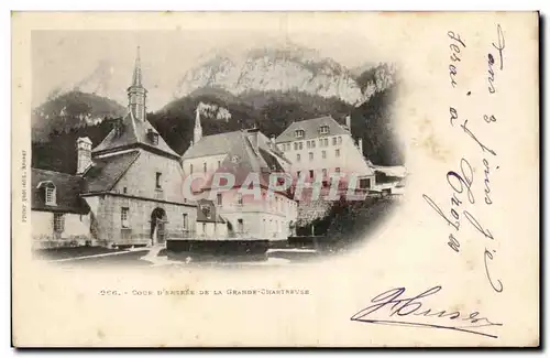 Dauphine - Cour d&#39Entree de la Grande Chartreuse - Cartes postales