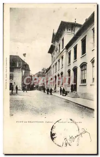 Pont de Beauvoisin - Ecole Municipal - Cartes postales