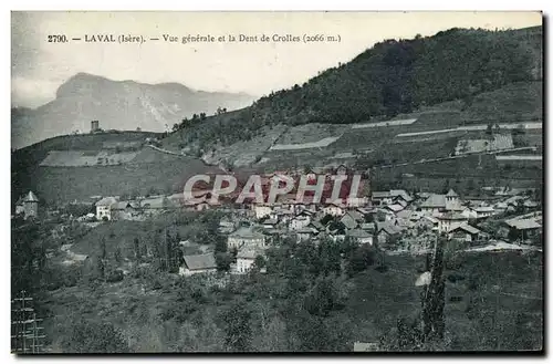 Laval - Vue Generale et la Dent de Crolles Cartes postales