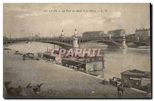 Lyon - Le Pont du Midi et les Plates - Cartes postales