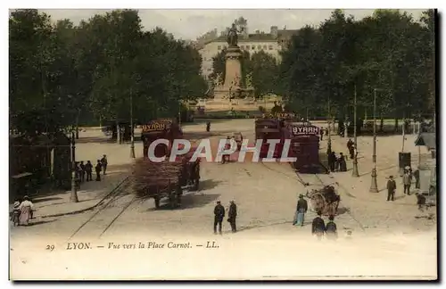 Lyon - Vue vers la Place Carnot - Cartes postales