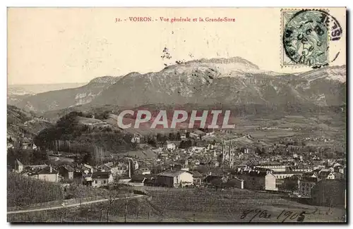 Voiron - Vue Generale et la Grande Sure Cartes postales