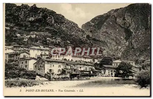 Pont en Royans - Vue Generale Cartes postales