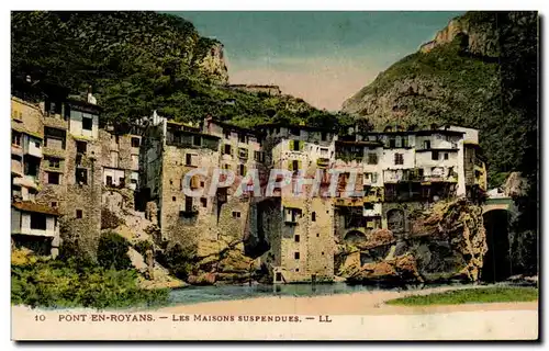 Pont en Royans - Les Maisons Suspendues Cartes postales